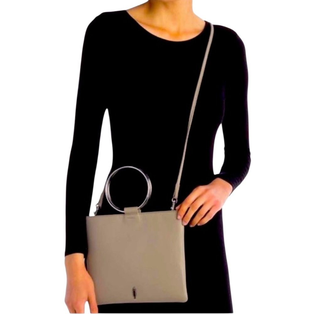 Thacker Le Pouch Ring Handle Crossbody Bag